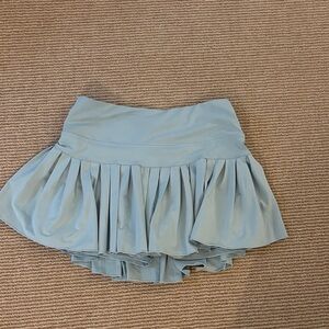 Green/blue goldhinge skirt